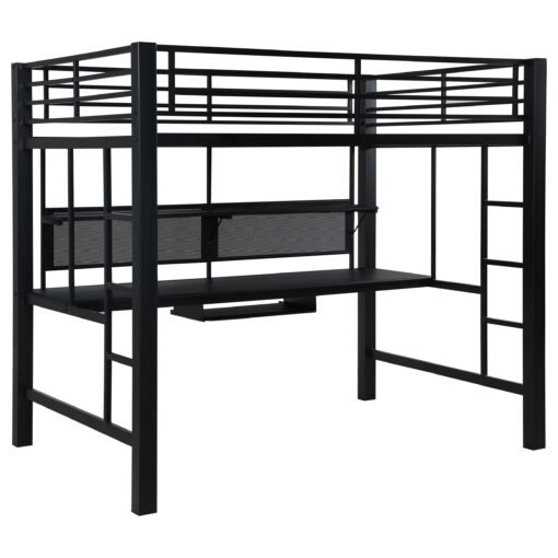 Avalon Full Workstation Loft Bed Black - Image 3