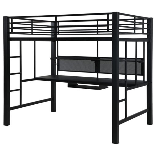Avalon Full Workstation Loft Bed Black - Image 5
