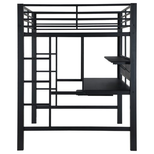 Avalon Full Workstation Loft Bed Black - Image 6