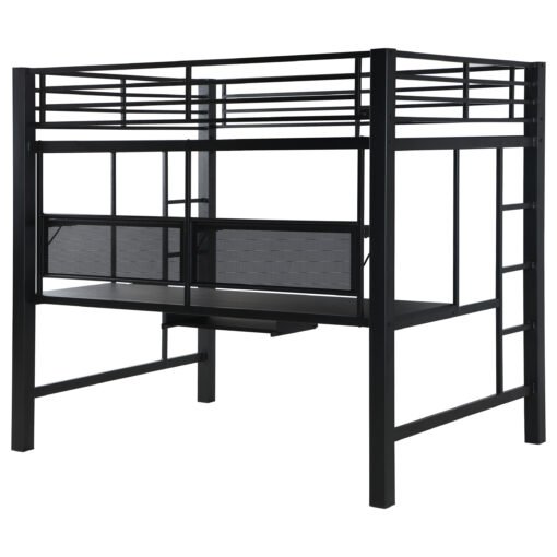 Avalon Full Workstation Loft Bed Black - Image 9