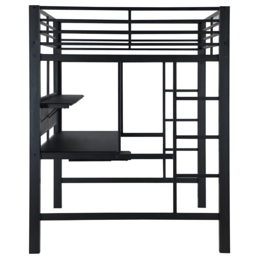 Avalon Full Workstation Loft Bed Black - Image 10