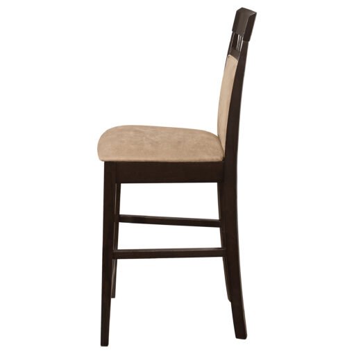Gabriel Closed Back Counter Chair Cappuccino (Set of 2) - Image 6