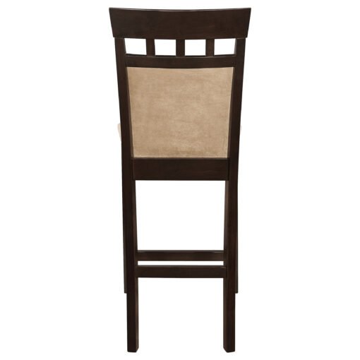 Gabriel Closed Back Counter Chair Cappuccino (Set of 2) - Image 8