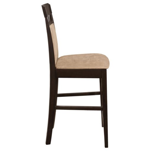 Gabriel Closed Back Counter Chair Cappuccino (Set of 2) - Image 10