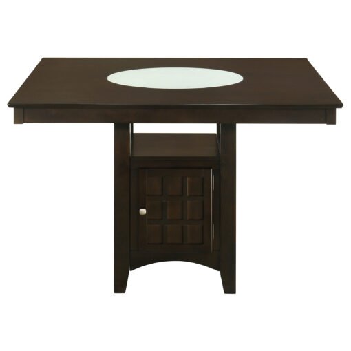 Gabriel 7-piece Square Counter Height Dining Set Cappuccino - Image 4