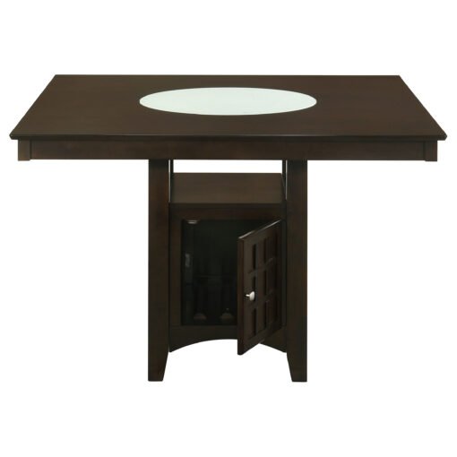 Gabriel 52-inch Counter Height Dining Table Cappuccino - Image 5