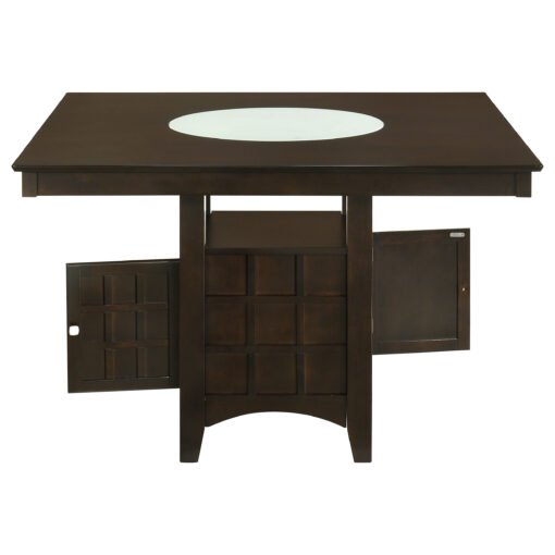 Gabriel 52-inch Counter Height Dining Table Cappuccino - Image 7