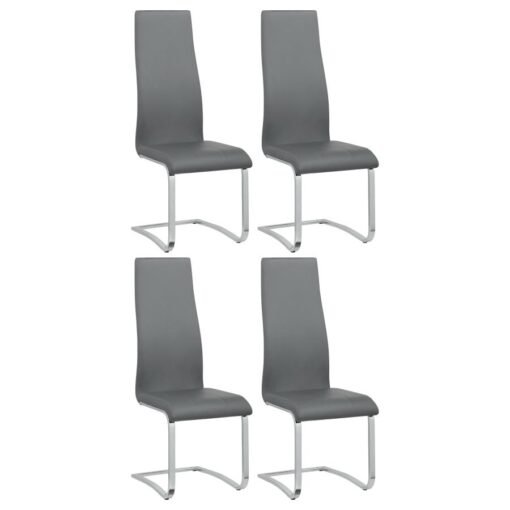 Montclair Upholstered Dining Side Chair Grey (Set of 4) - Image 2