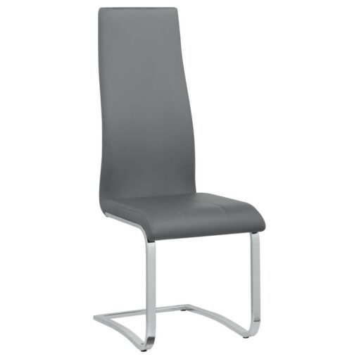 Montclair Upholstered Dining Side Chair Grey (Set of 4) - Image 3