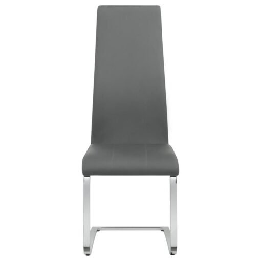 Montclair Upholstered Dining Side Chair Grey (Set of 4) - Image 4