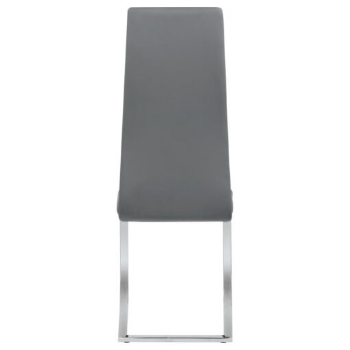 Montclair Upholstered Dining Side Chair Grey (Set of 4) - Image 8