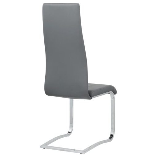 Montclair Upholstered Dining Side Chair Grey (Set of 4) - Image 9