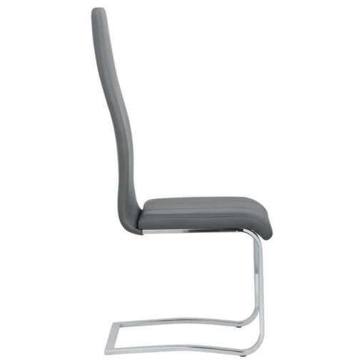 Montclair Upholstered Dining Side Chair Grey (Set of 4) - Image 10