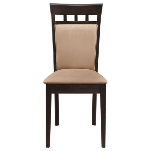 Gabriel 5-piece Extension Leaf Dining Table Set Cappuccino - Image 8