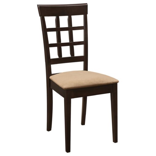 Gabriel 5-piece Extension Leaf Dining Table Set Cappuccino - Image 7