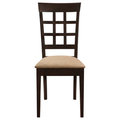 Gabriel 7-piece Extension Leaf Dining Table Set Cappuccino - Image 8