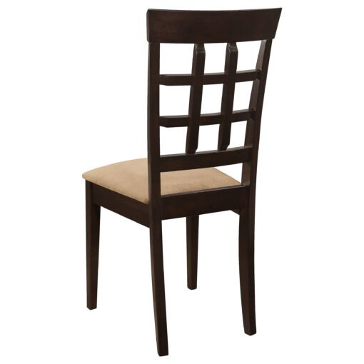 Gabriel 7-piece Extension Leaf Dining Table Set Cappuccino - Image 9