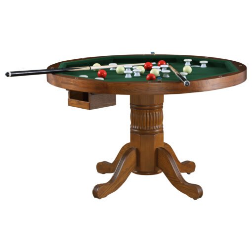 Mitchell 5-piece 3-in-1 Dining and Game Table Set Amber - Image 9