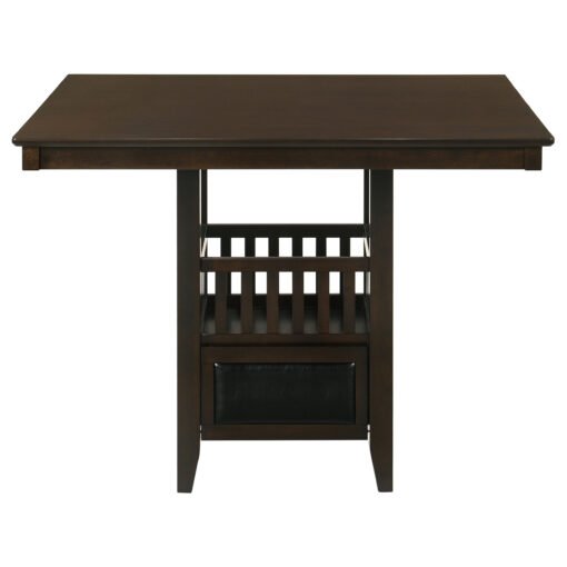 Jaden 5-piece Square Counter Height Dining Set Espresso - Image 4