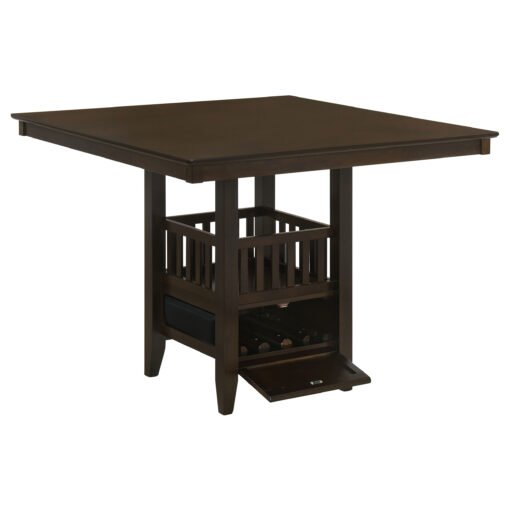 Jaden Square 47-inch Counter Height Dining Table Espresso - Image 3