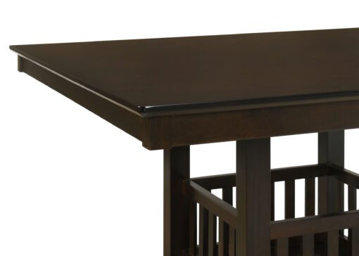 Jaden Square 47-inch Counter Height Dining Table Espresso - Image 8