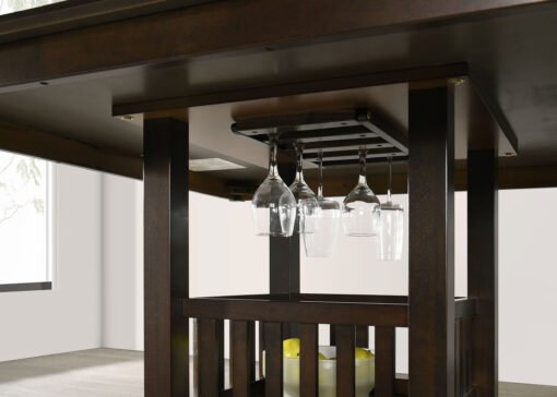 Jaden Square 47-inch Counter Height Dining Table Espresso - Image 9