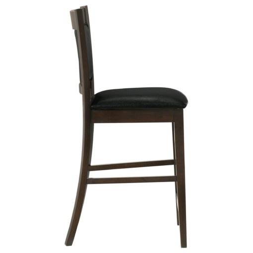 Jaden Upholstered Counter Chair Espresso (Set of 2) - Image 9
