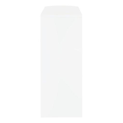 Adolfo Rectangular 2-tier Home Bar Table White High Gloss - Image 6