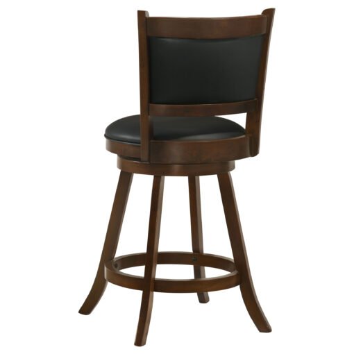 Broxton Upholstered Swivel Counter Chair Chestnut (Set of 2) - Image 7