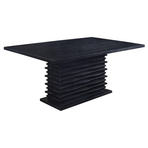 Stanton 5-piece Rectangular Dining Table Set Grey - Image 3