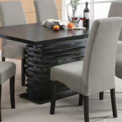 Stanton Rectangular 66-inch Dining Table Black