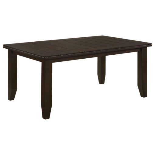 Dalila Rectangular 66-inch Wood Dining Table Cappuccino - Image 2