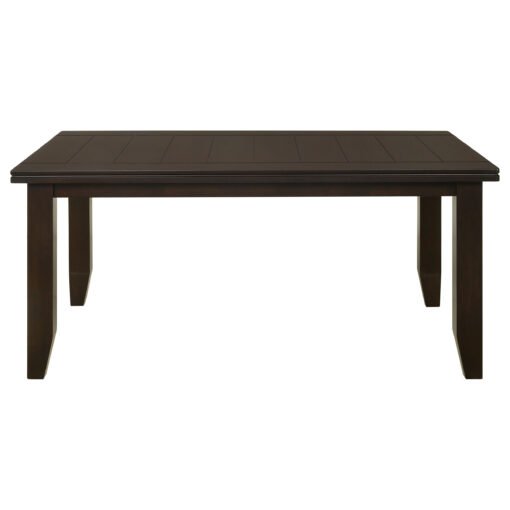 Dalila Rectangular 66-inch Wood Dining Table Cappuccino - Image 3