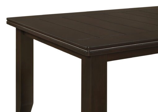 Dalila Rectangular 66-inch Wood Dining Table Cappuccino - Image 5