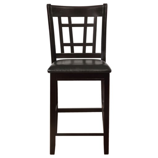Lavon 5-piece Oval Counter Height Dining Set Espresso - Image 8
