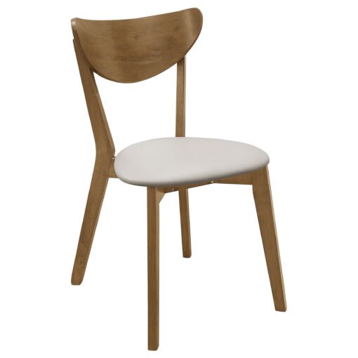 Kersey Wood Dining Side Chair Chestnut (Set of 2) - Image 2
