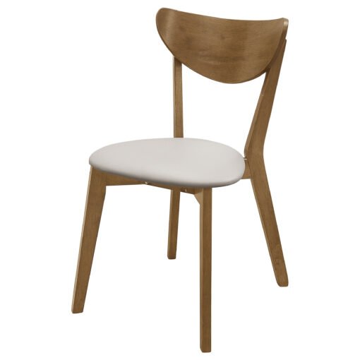 Kersey Wood Dining Side Chair Chestnut (Set of 2) - Image 4