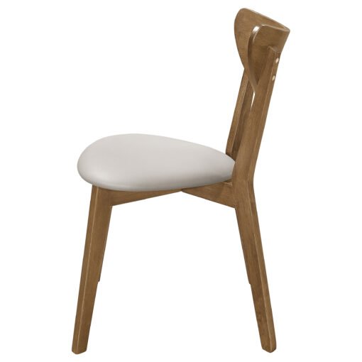 Kersey Wood Dining Side Chair Chestnut (Set of 2) - Image 5
