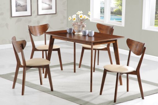 Kersey Wood Dining Side Chair Chestnut (Set of 2) - Image 11
