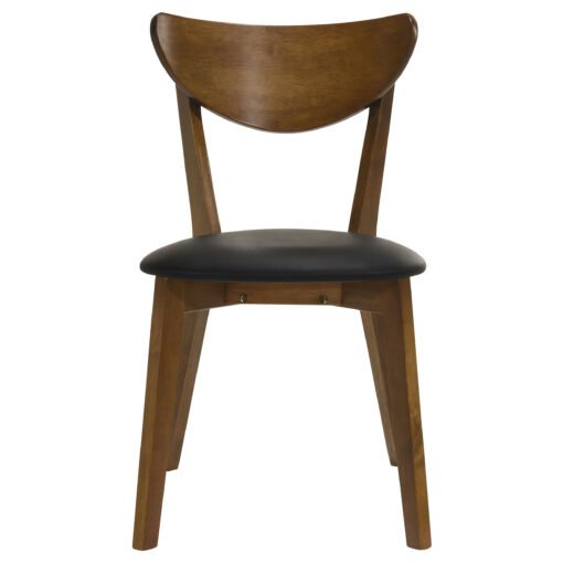 Jedda Wood Dining Side Chair Dark Walnut (Set of 2) - Image 4