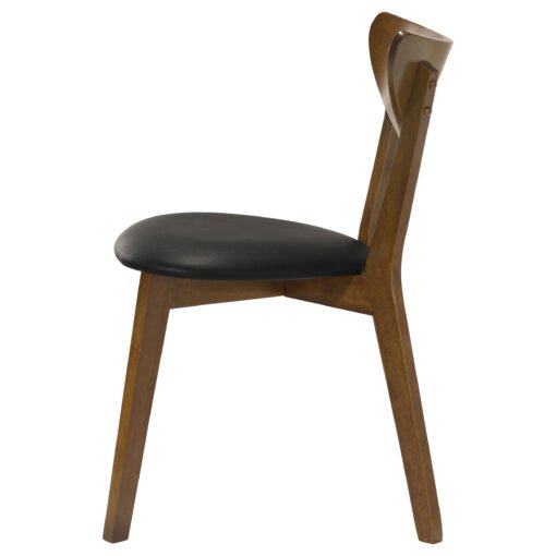 Jedda Wood Dining Side Chair Dark Walnut (Set of 2) - Image 6
