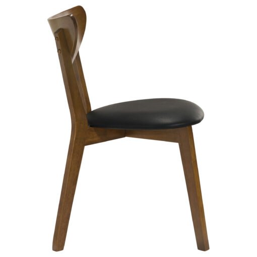 Jedda Wood Dining Side Chair Dark Walnut (Set of 2) - Image 9