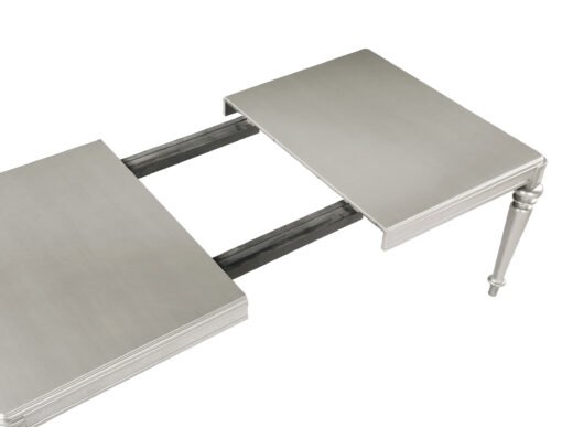 Bling Game 5-piece Rectangular Dining Set Metallic Platinum - Image 7
