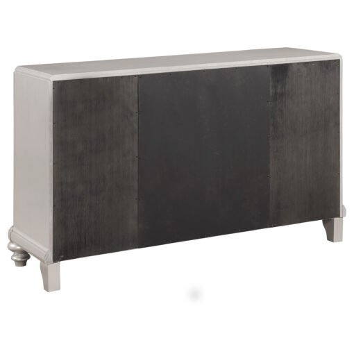 Bling Game Dining Sideboard Buffet Cabinet Metallic Platinum - Image 6