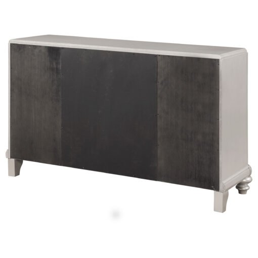 Bling Game Dining Sideboard Buffet Cabinet Metallic Platinum - Image 8