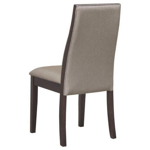 Spring Creek Upholstered Dining Chair Taupe (Set of 2) - Image 5