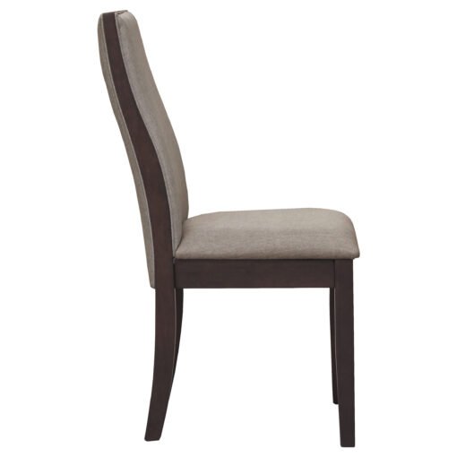 Spring Creek Upholstered Dining Chair Taupe (Set of 2) - Image 6