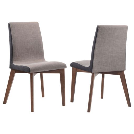Redbridge Upholstered Dining Side Chair Walnut (Set of 2) - Image 2