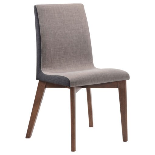 Redbridge Upholstered Dining Side Chair Walnut (Set of 2) - Image 3