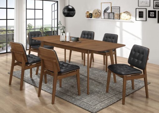 Redbridge Upholstered Dining Side Chair Walnut (Set of 2) - Image 9